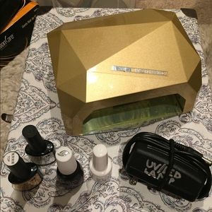 UV / LED gel polish lamp+ gel polishes